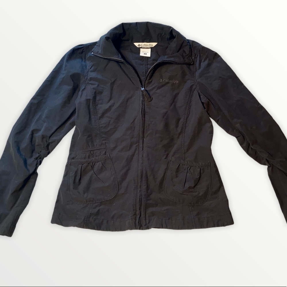 Columbia Black Light Weight Jacket Medium